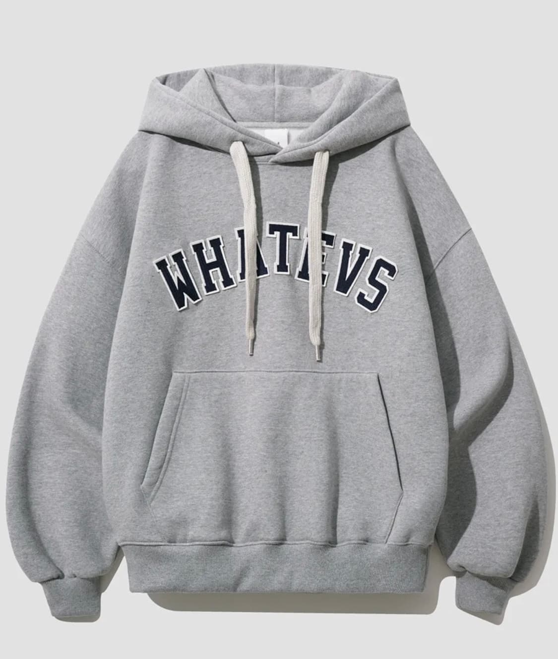 그레이 오버핏 후드티 상품이미지1