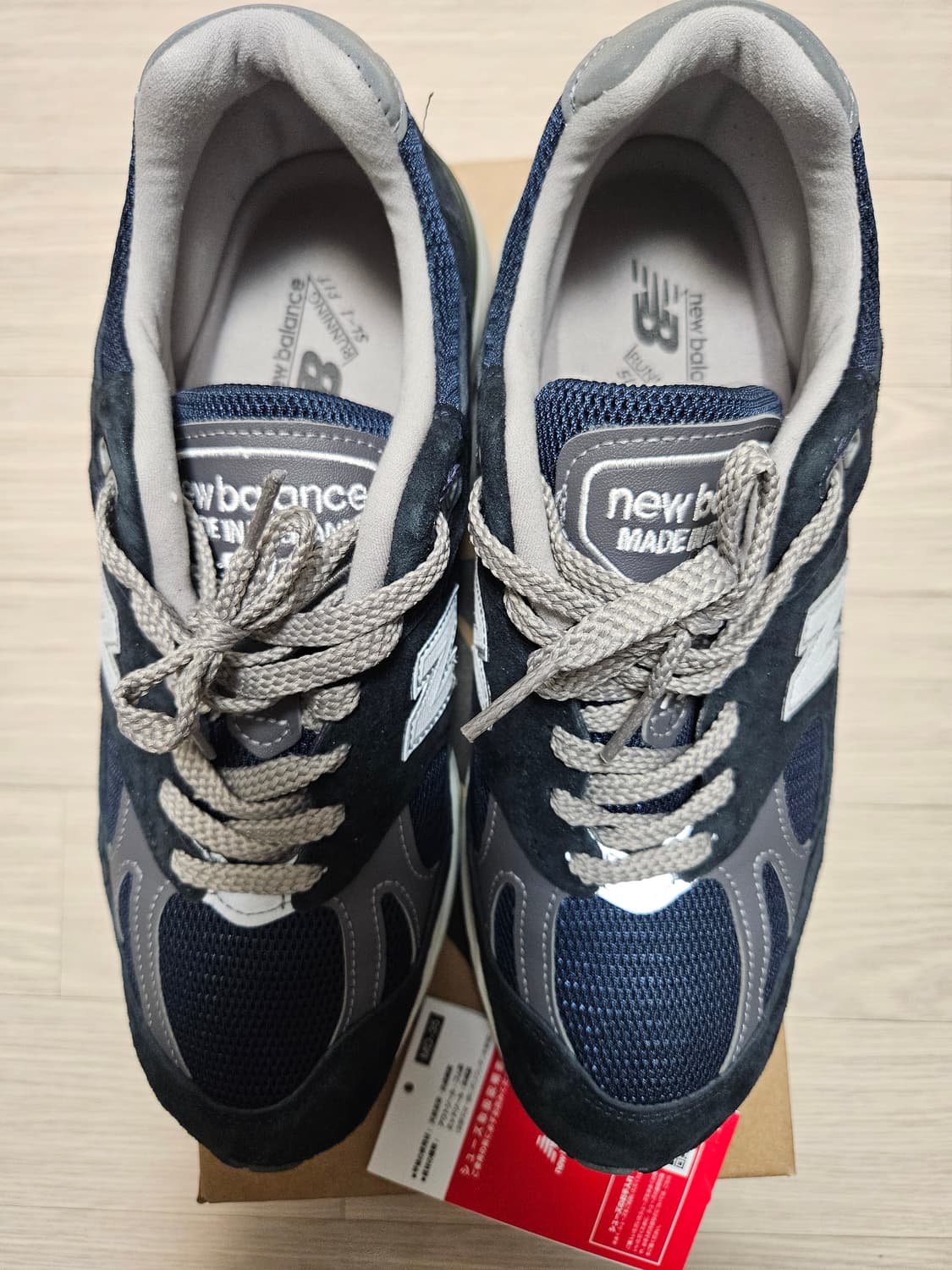 뉴발란스 991v2 네이비 255mm 풀박스 상품이미지3