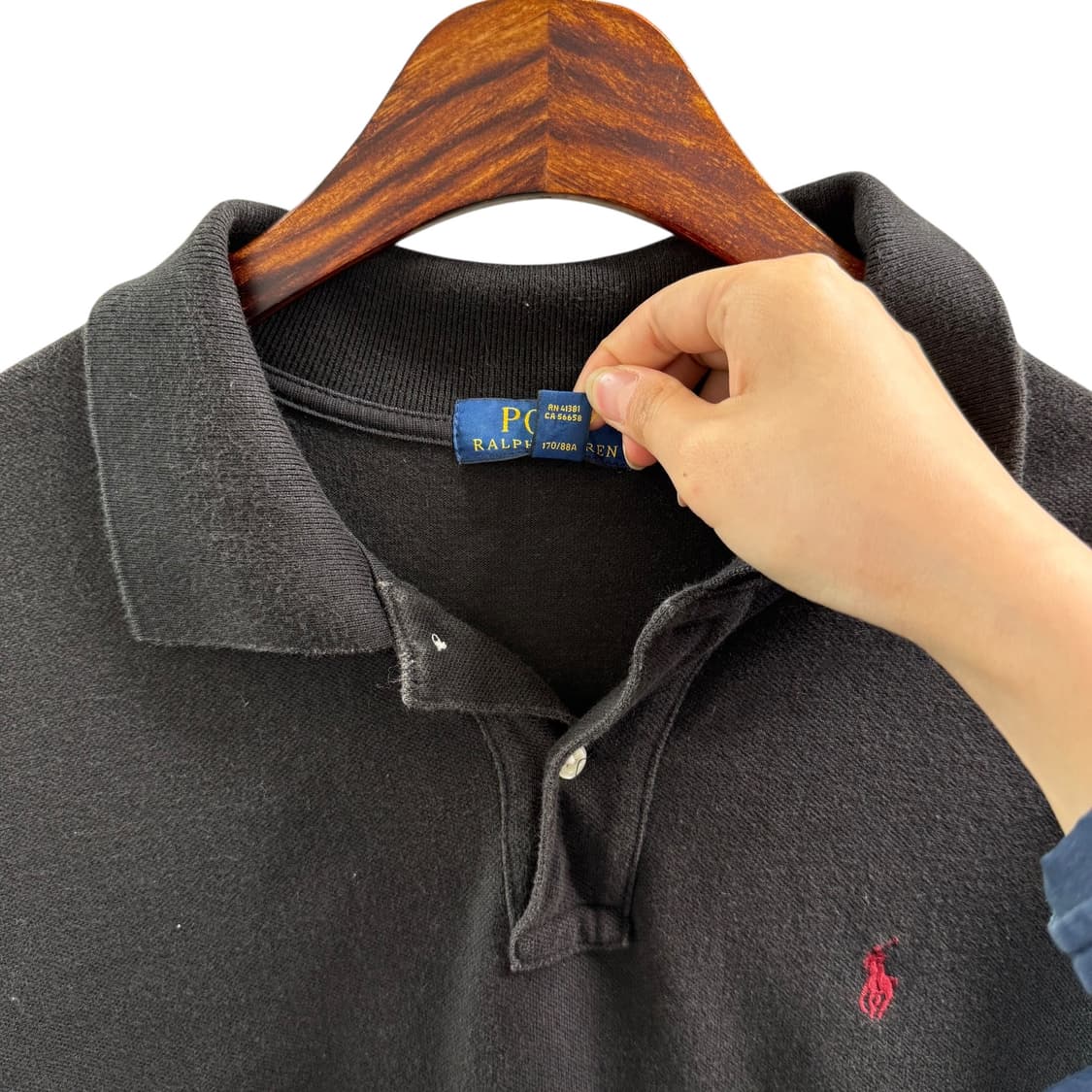 [XL] 폴로 블랙 카라티 상품이미지6