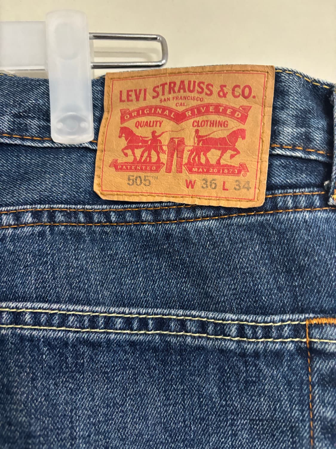 리바이스 505 상품이미지3