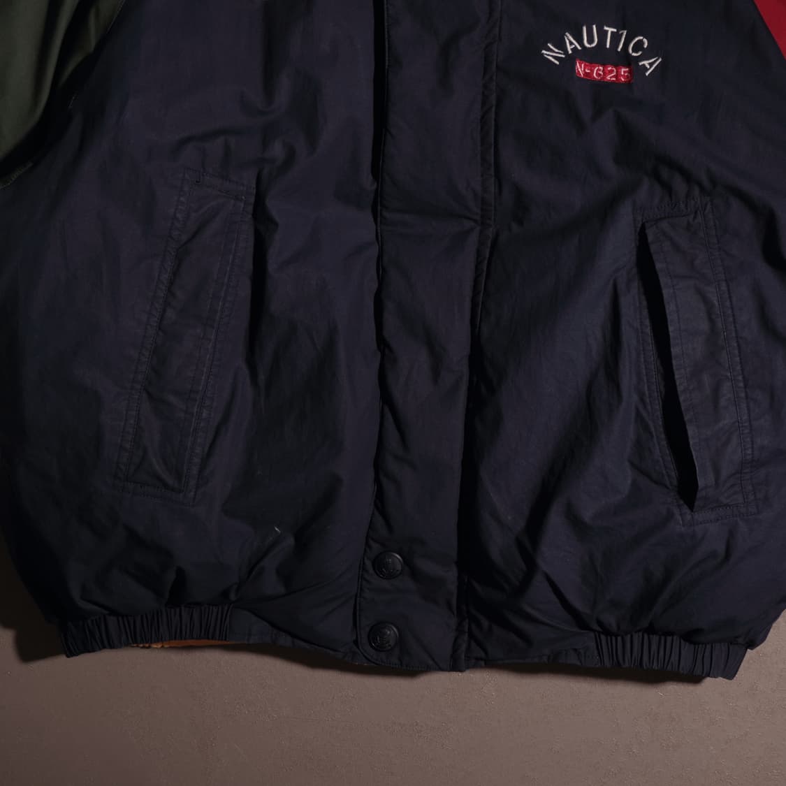 90s 노티카 리버시블 숏 푸퍼 패딩 상품이미지4