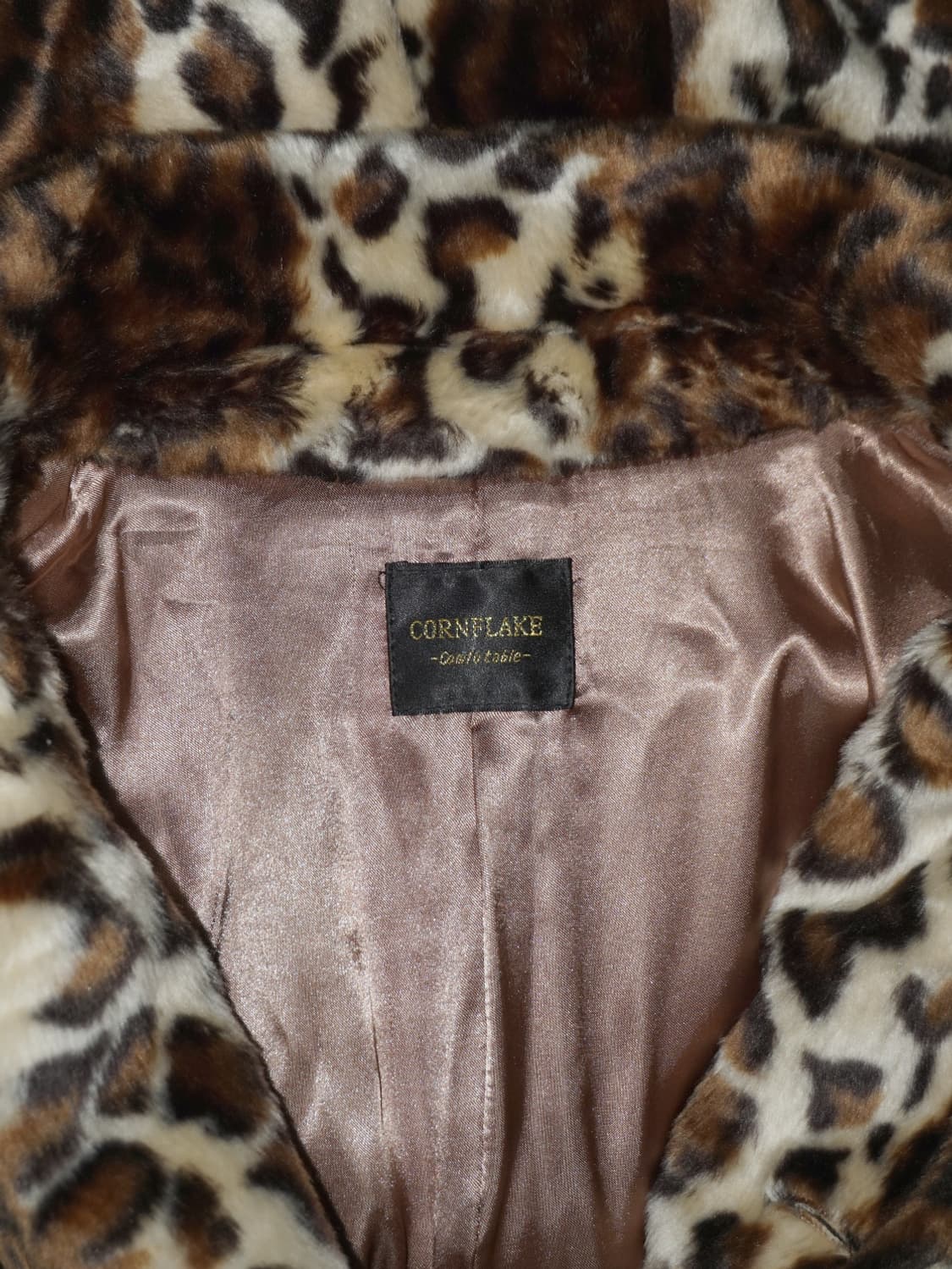(cormflake) punk leopard fur jacket  상품이미지8