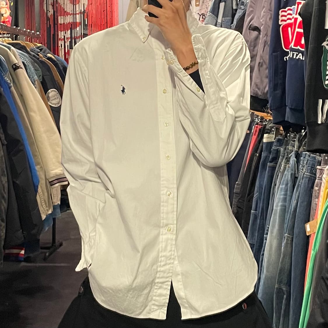 [IM] Polo 폴로 화이트셔츠 상품이미지1