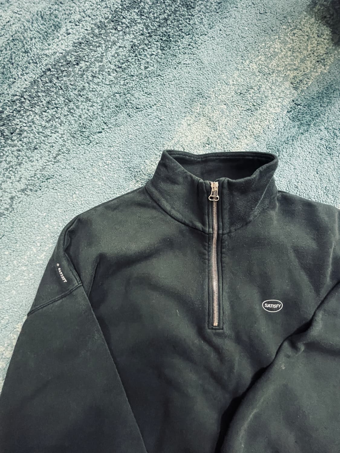 새티스파이 소프트쉘 하프 집업 맨투맨 상품이미지5