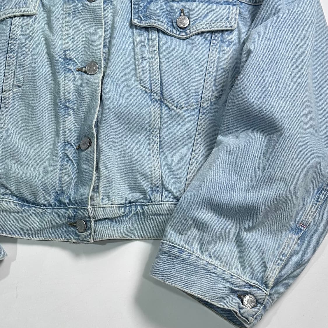 아크네 스튜디오 오버핏 데님 자켓   상품이미지3