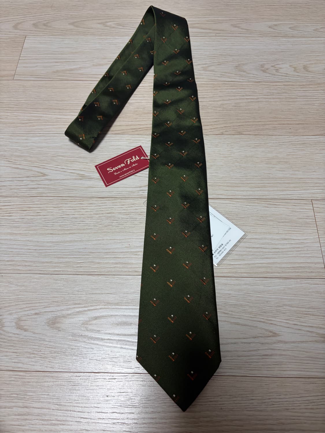 세븐폴드 by A. Vannucci 넥타이 (새상품) 상품이미지1