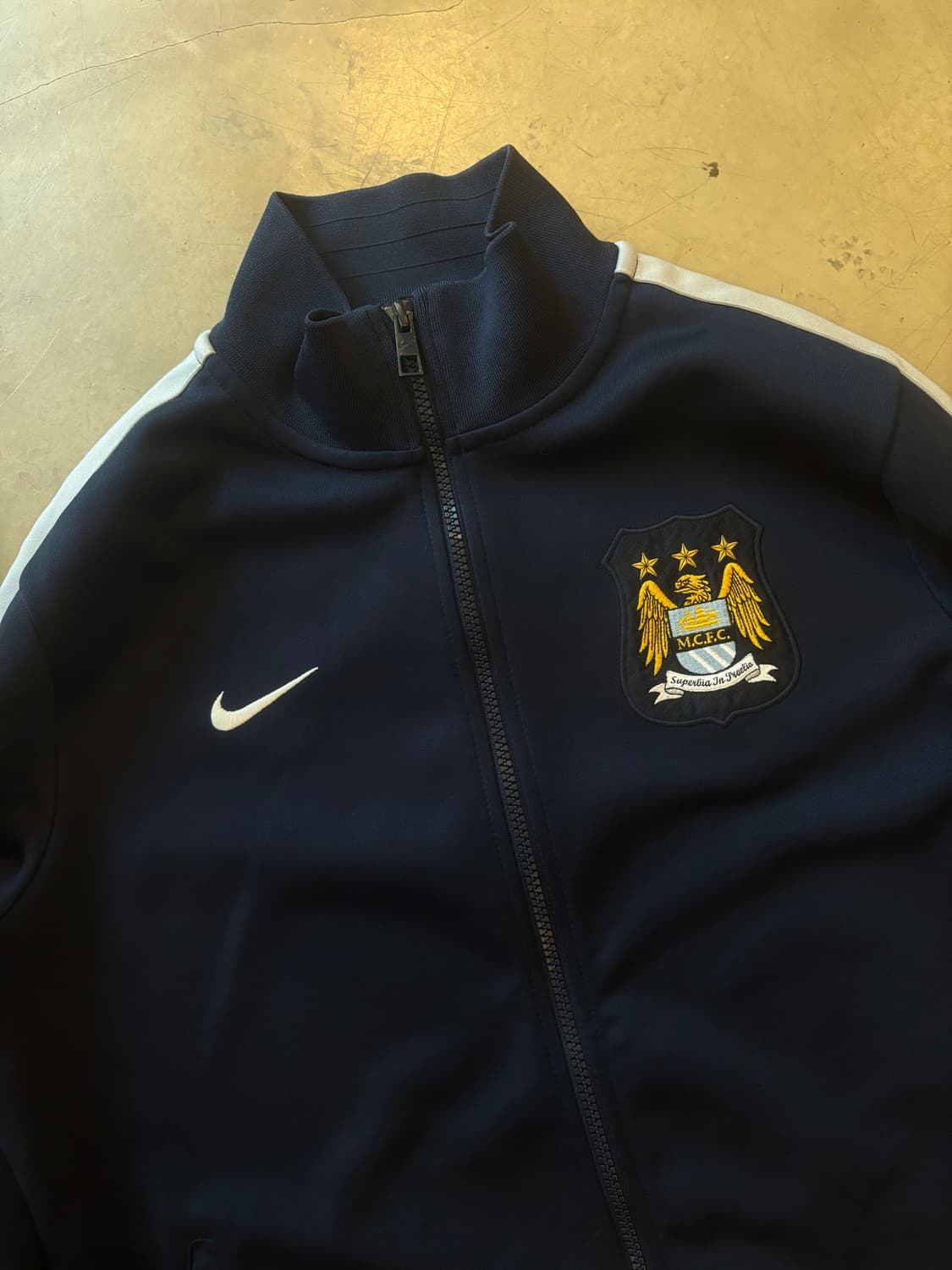 13-14 나이키 맨시티 트랙탑 져지 L 상품이미지3