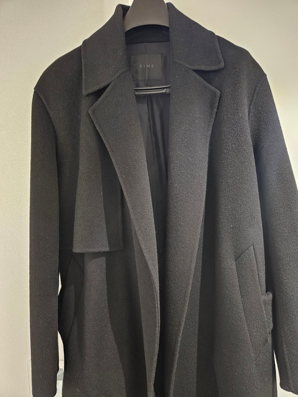 타임옴므 로브코트 블랙  상품이미지4