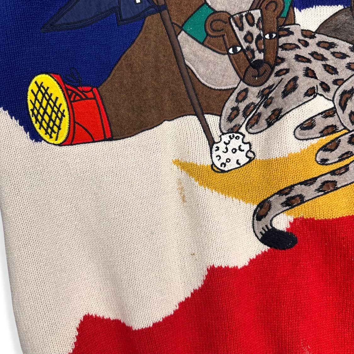 Castelbajac, Bear Embroidery Knit 상품이미지10