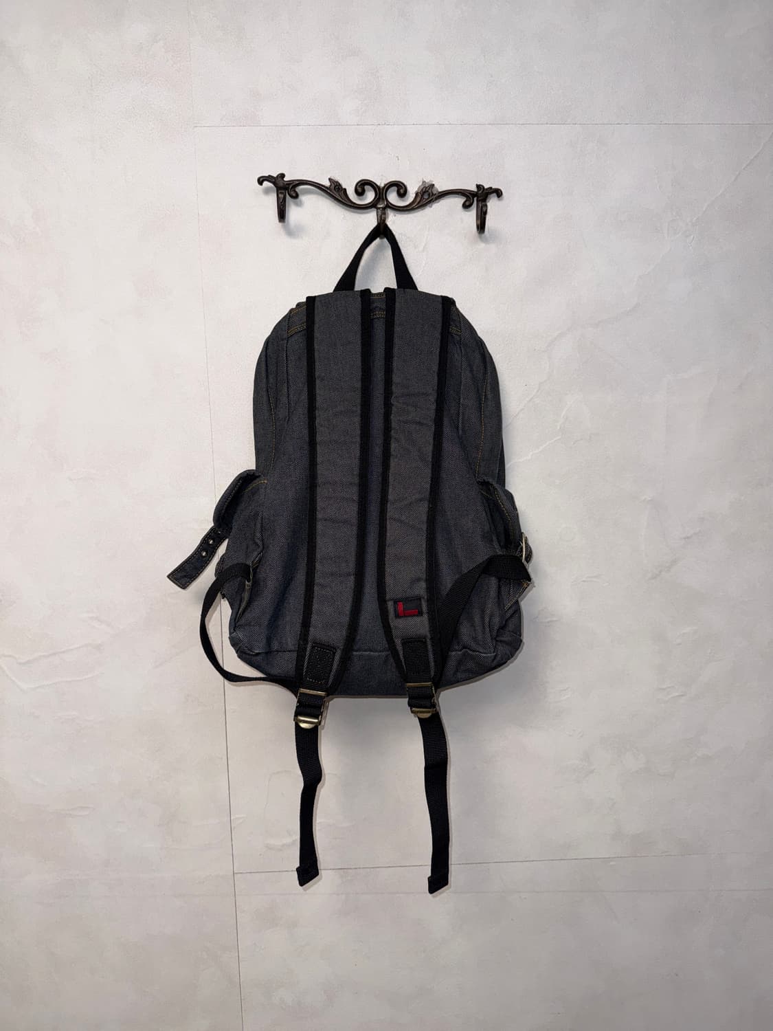 FUBU denim multi pocket backpack  상품이미지3