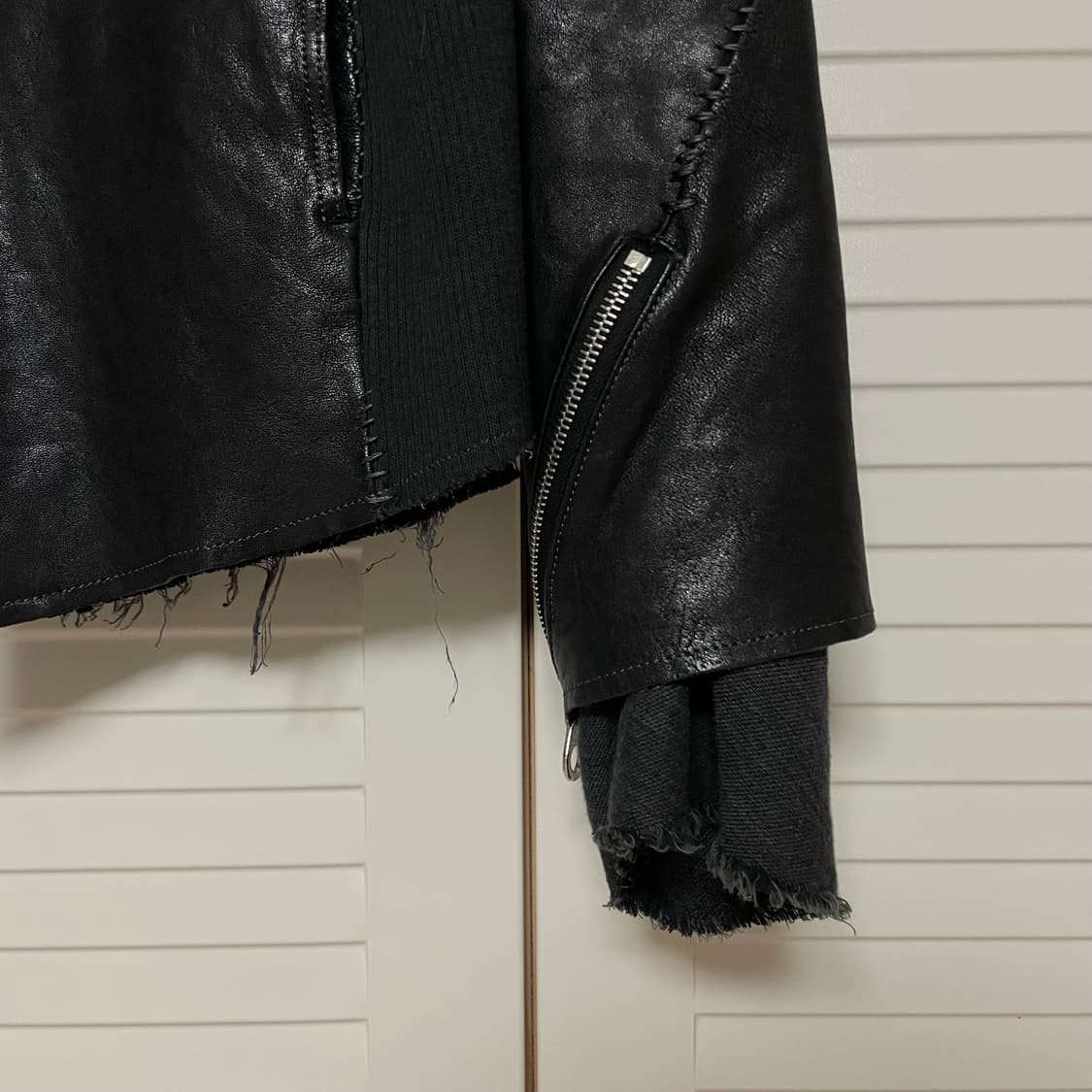 san263-1 램스킨 후드 자켓 상품이미지3