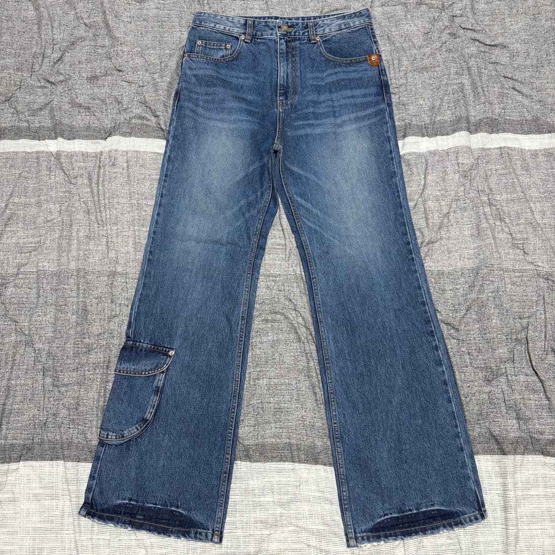 런던언더그라운드 데님팬츠 상품이미지1