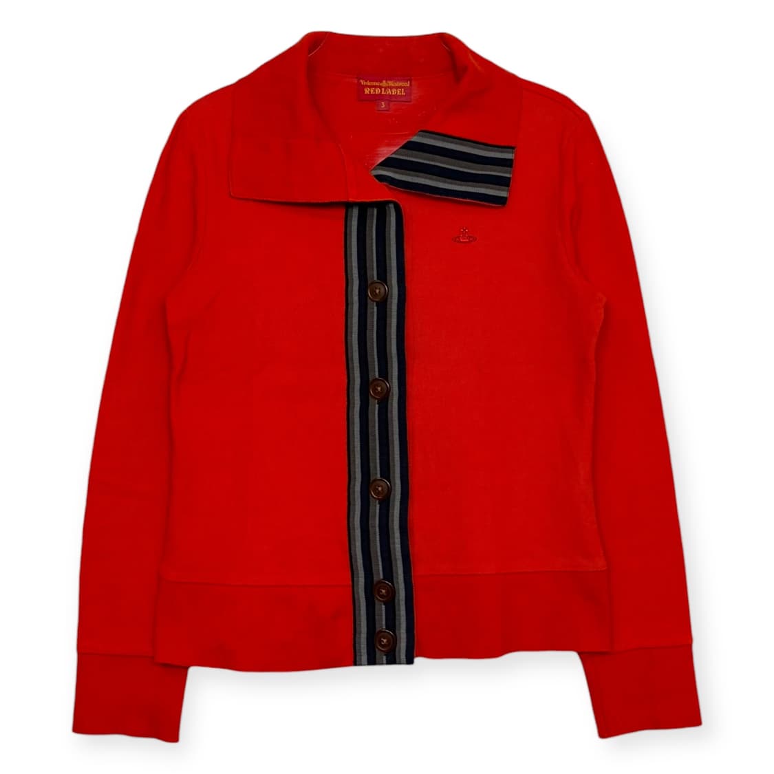 비비안웨스트우드 오브 패턴 니트 가디건 상품이미지1