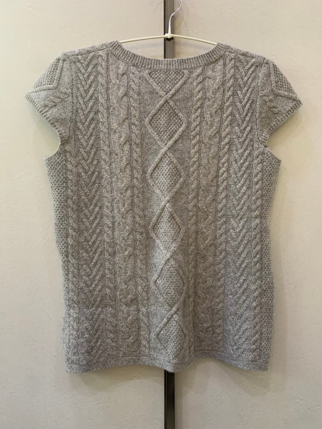 캐시미어 반팔 니트 상품이미지2