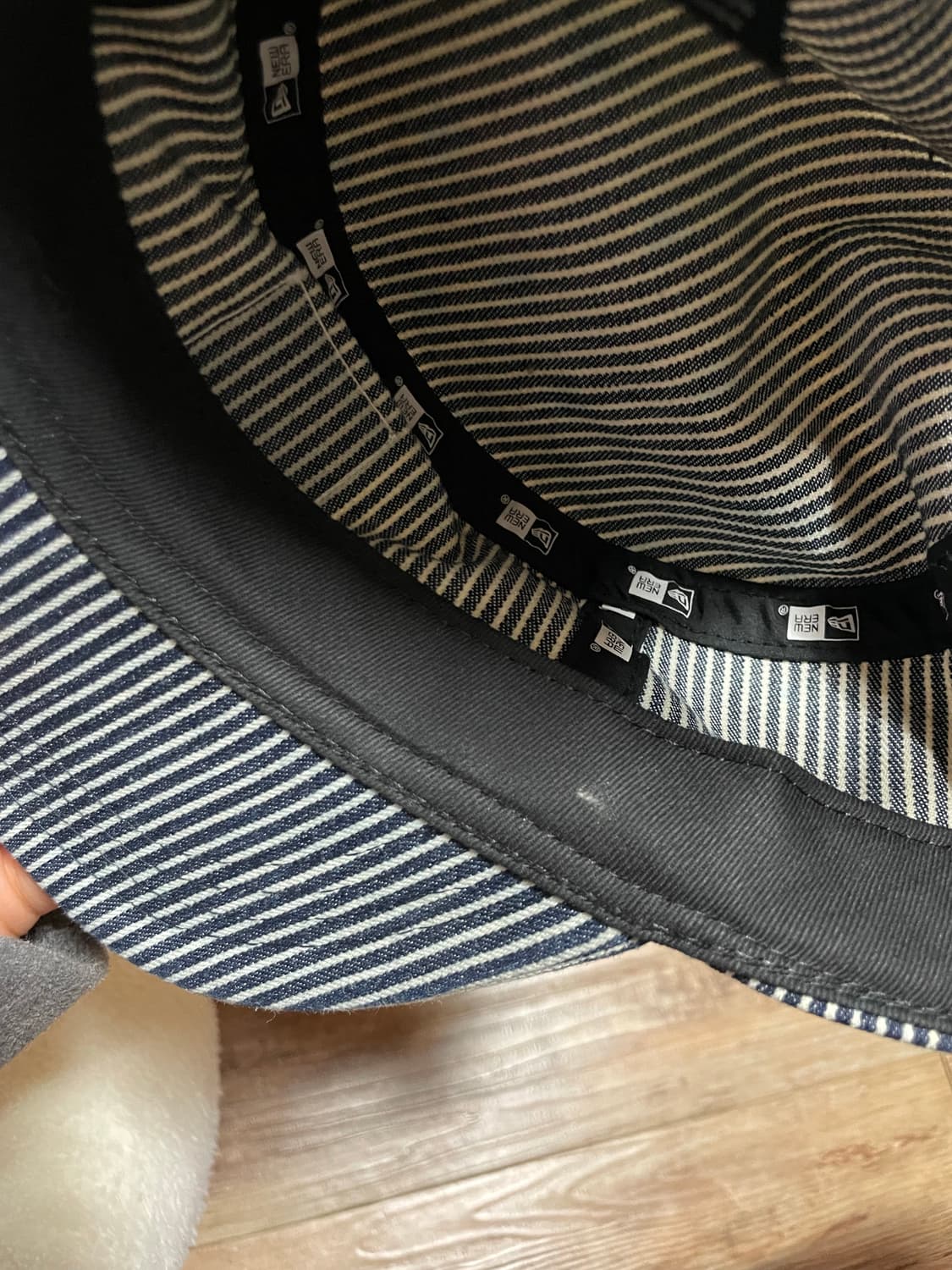 뉴에라 스트라이프 모자 상품이미지3