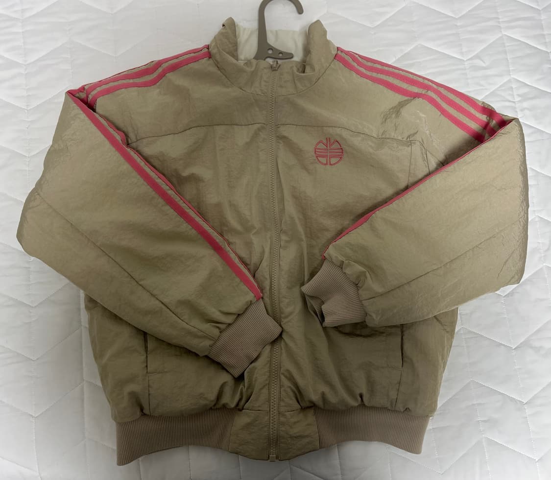 아디다스 리버시블 베이지 아이보리 점퍼 상품이미지1