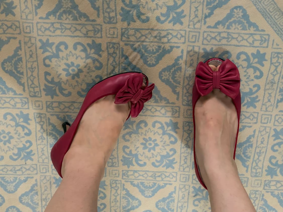 JILL STUART ribbon peep-toe heel  상품이미지5