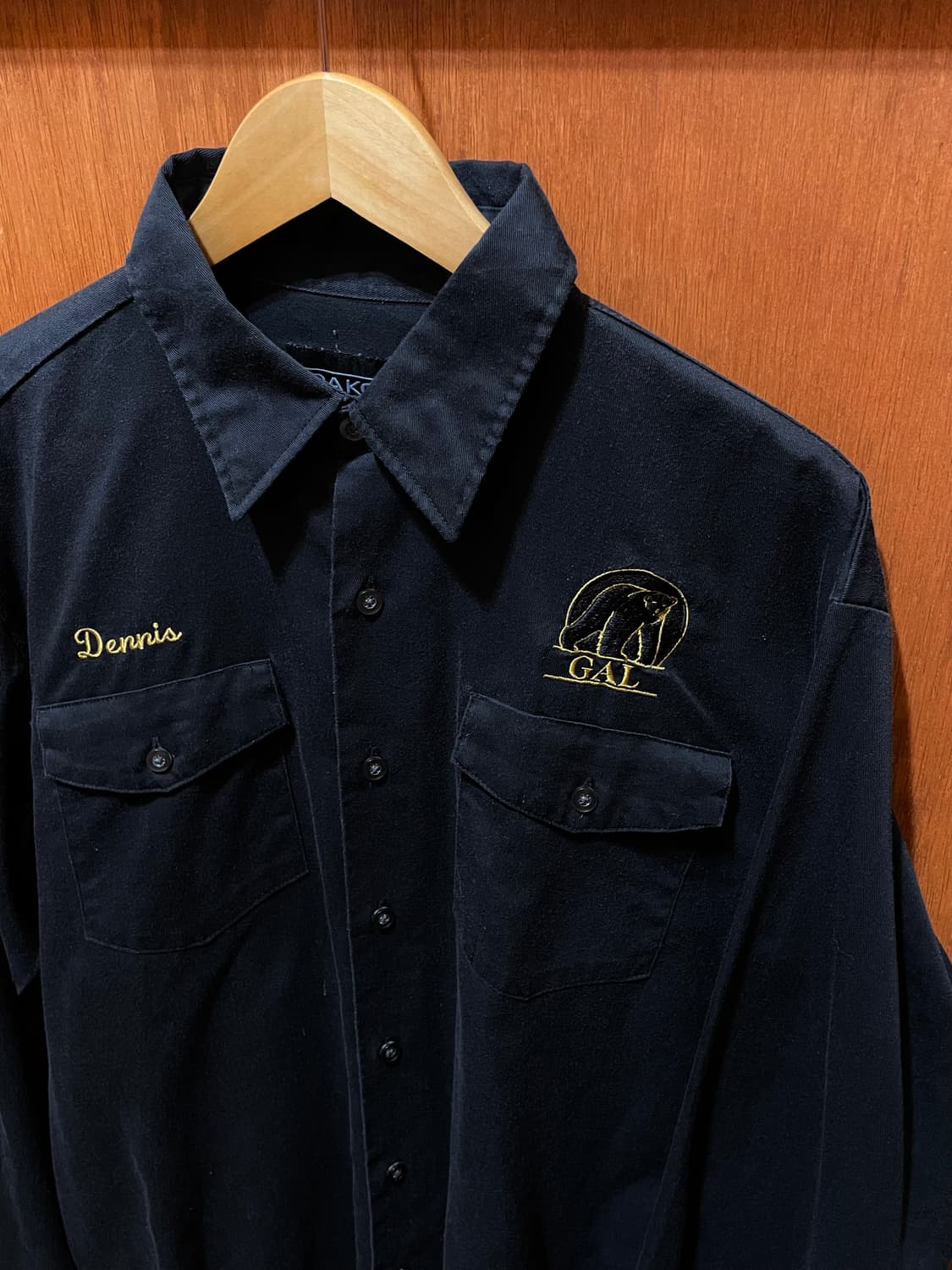 (L) Dakota 곰 자수 워크 셔츠 상품이미지5