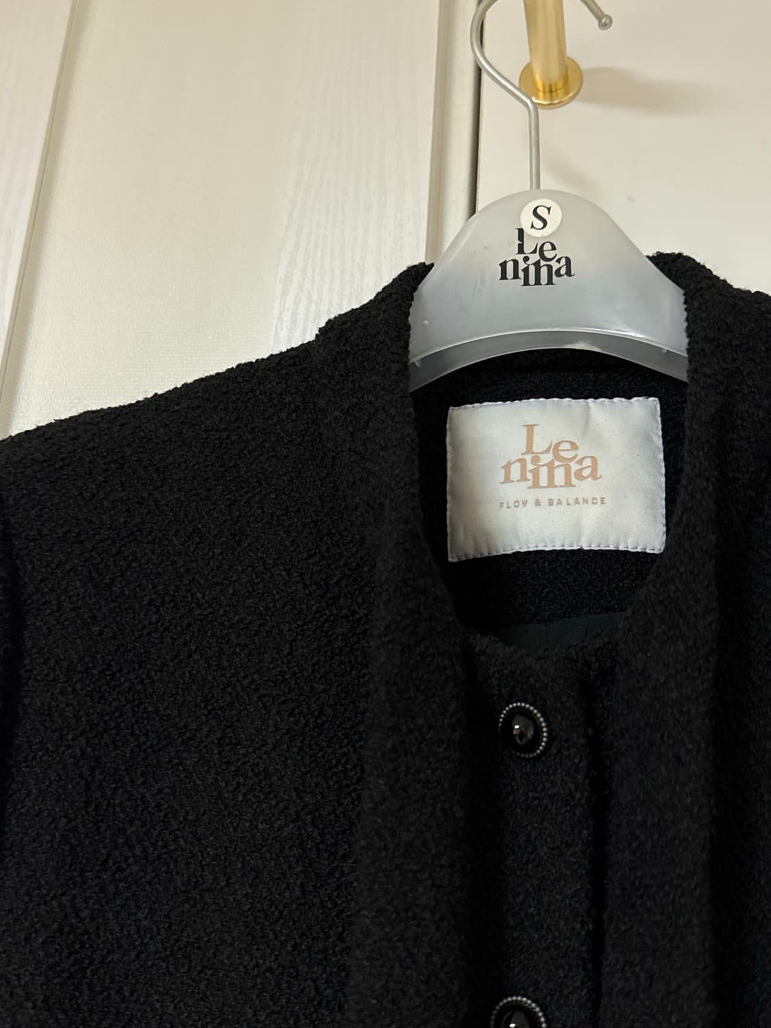 르니나 트위드 타이 원피스 상품이미지3