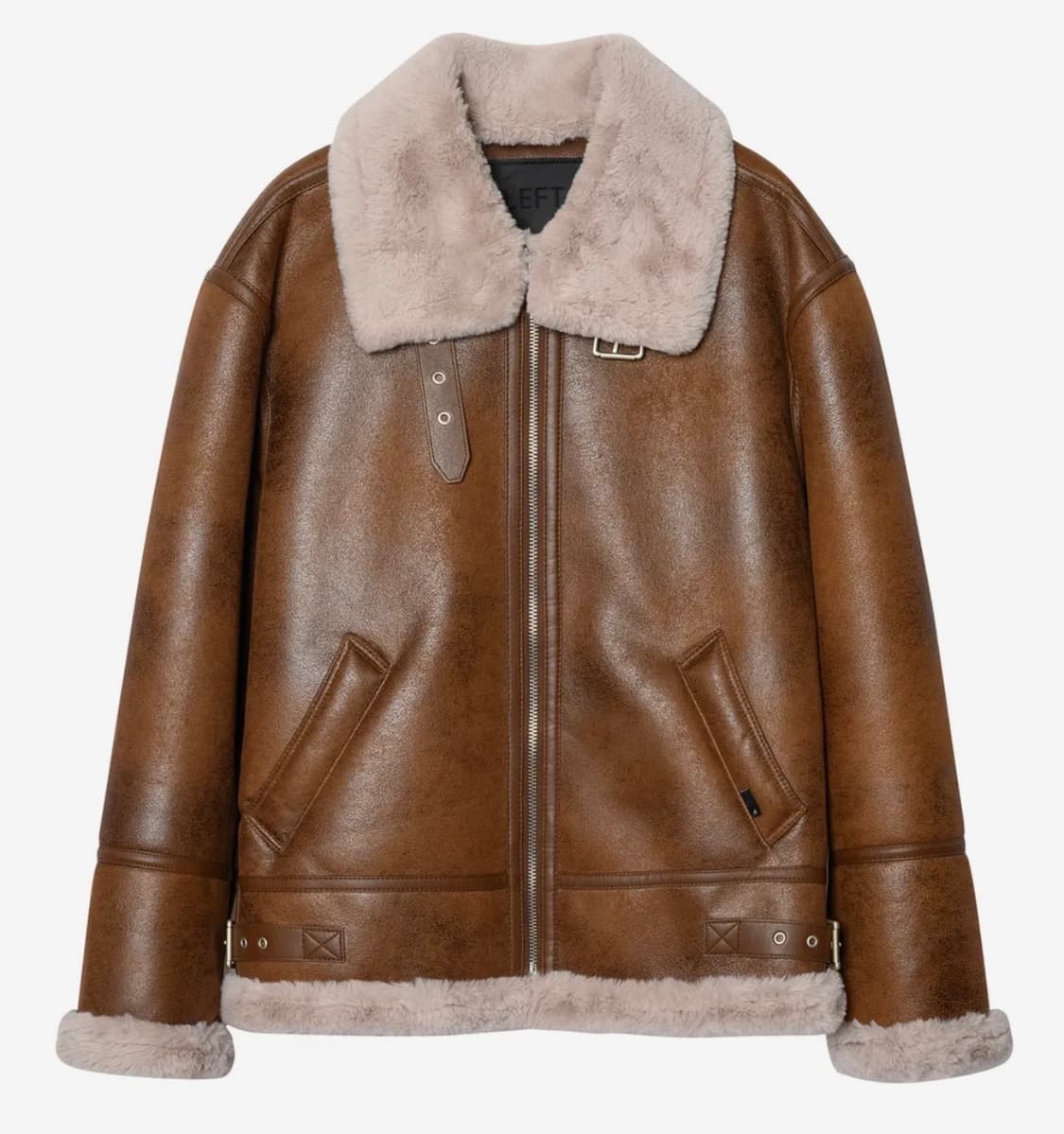 레프트서울 에비에이터 B-3 무스탕 자켓 XL 사이즈 판매 합니다 상품이미지1