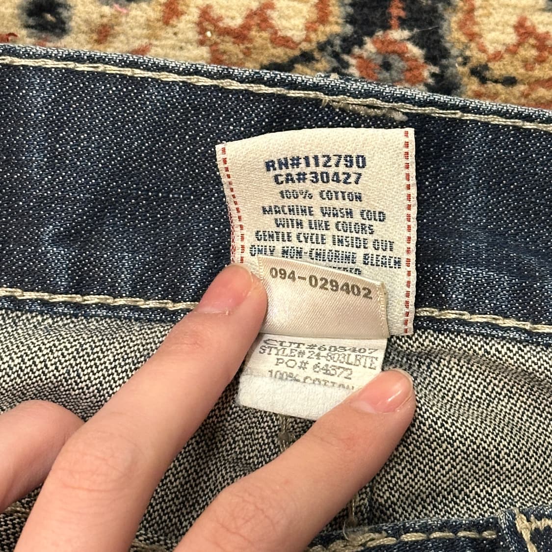 트루릴리전 레인보우 조이 부츠컷 (34) 상품이미지10