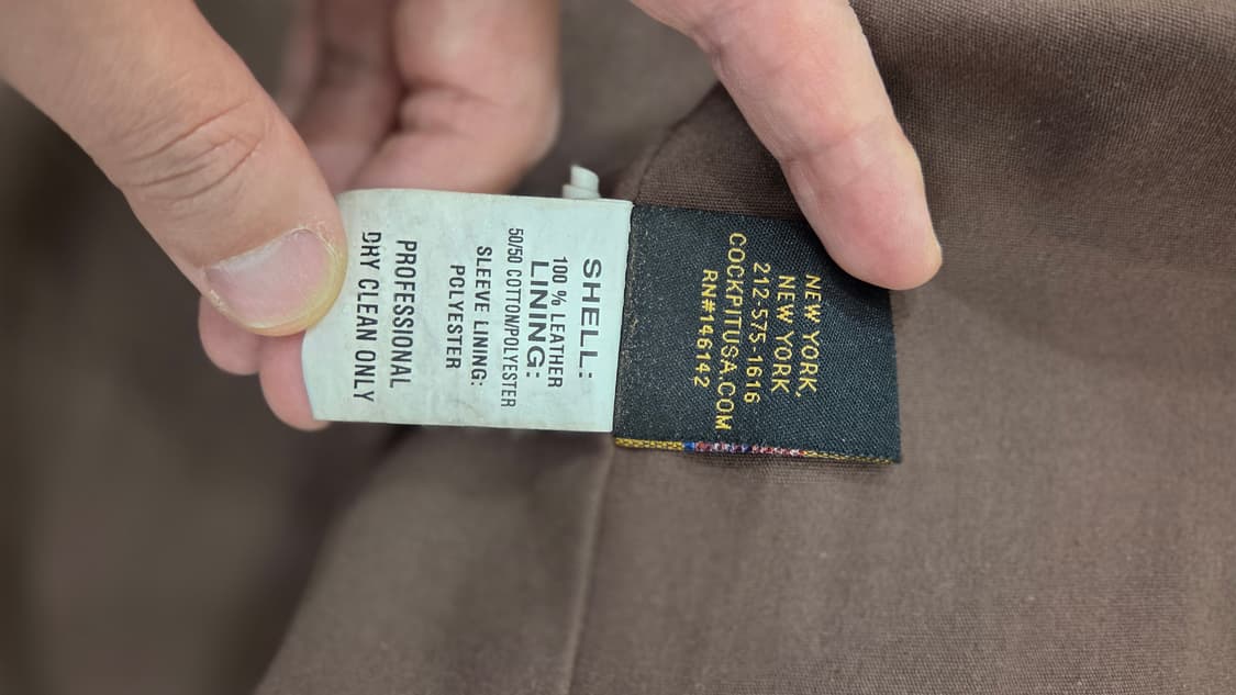 Cockpit USA 가죽 자켓 상품이미지6