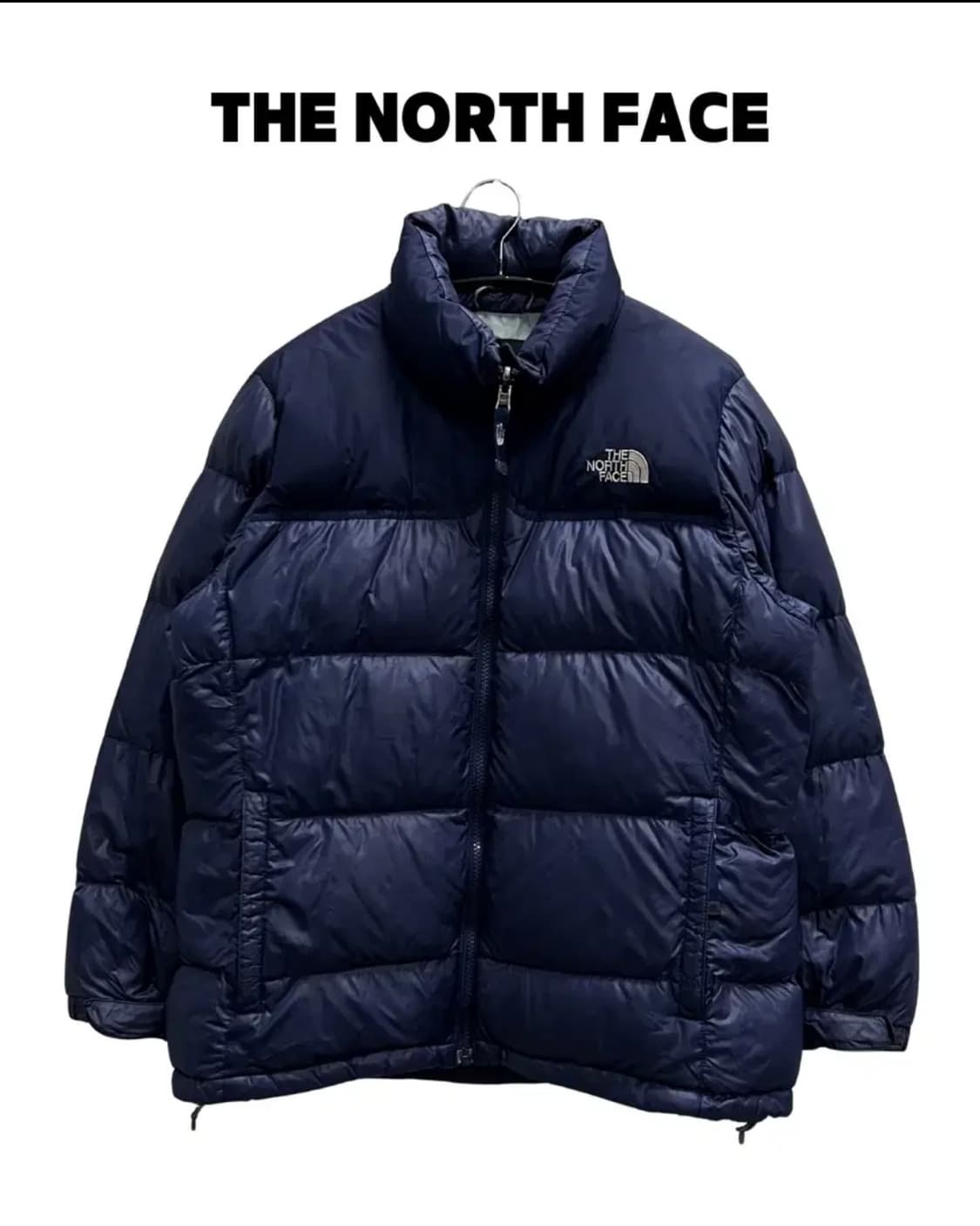 노스페이스 700필 구스다운 눕시 패딩 자켓 블루 상품이미지1