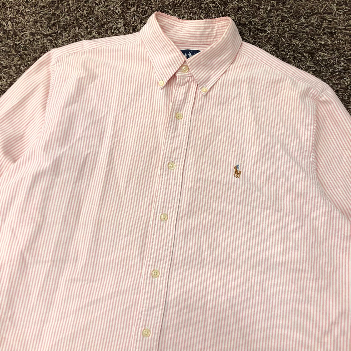 폴로 랄프로렌 핑크 스트라이프 셔츠 상품이미지2