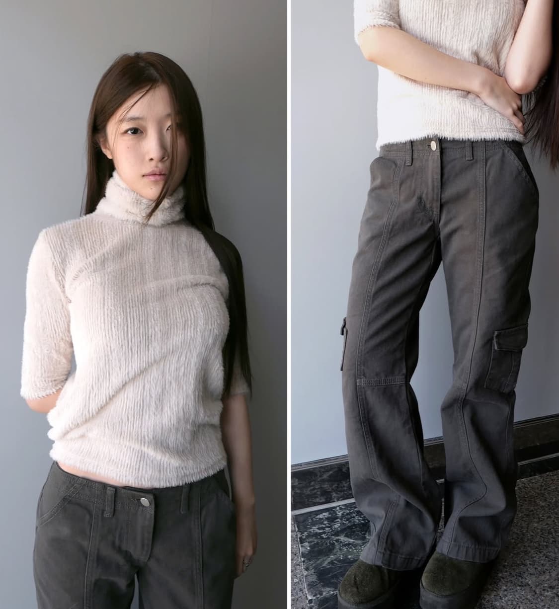 택포) 베이비랩 mild cargo low pants 상품이미지1
