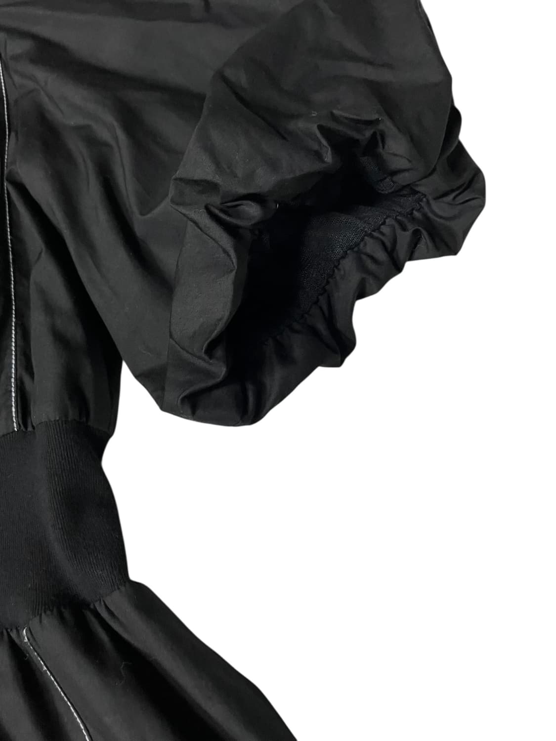 EGOIST 블랙 스티치 롱 원피스 55 상품이미지7