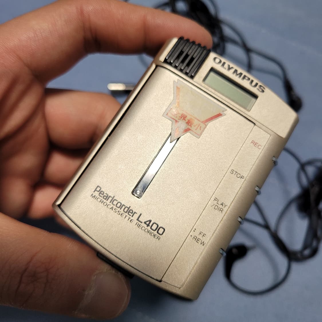 올림푸스 Pearlcorder L400 마이크로 카세트 레코더 부품용 상품이미지2