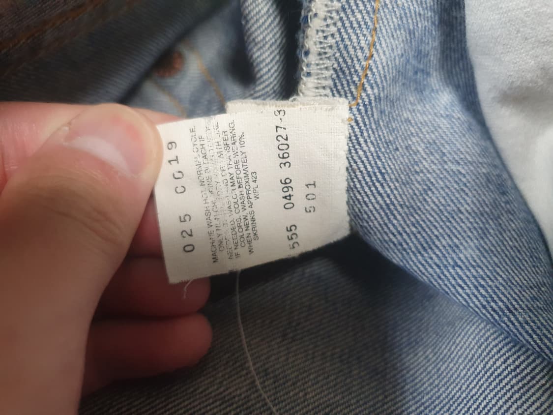 빈티지 리바이스 발렌시아 빅e 501xx(W34L36) 상품이미지6