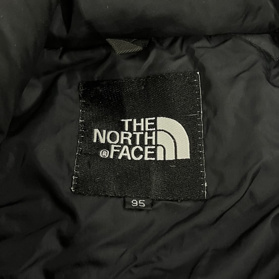 [정품/M] 노스페이스 블랙 패딩 조끼 b18 상품이미지4