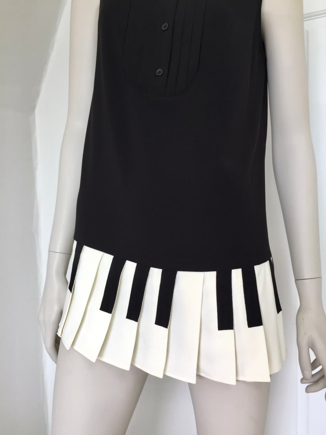 Moschino Piano  pintuck Mini dress  상품이미지2