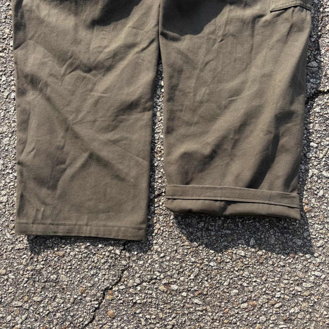 Dickies 디키즈 카펜터 카키컬러 카고 팬츠 상품이미지5