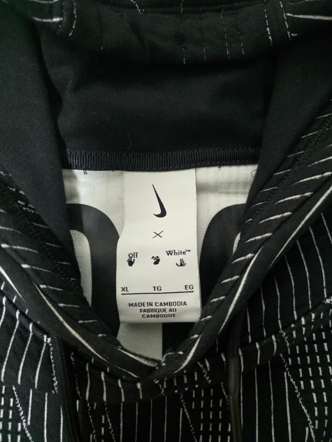 나이키 오프화이트 엔지니어드 후드 XL  상품이미지6