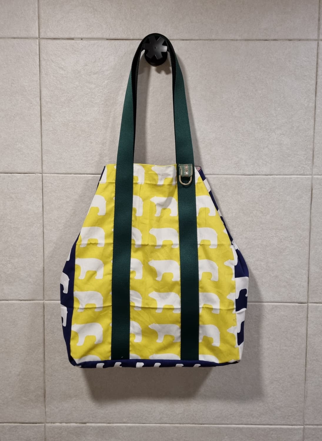 북극곰 양면 쇼퍼 남녀공용 북유럽 숄더백 상품이미지5