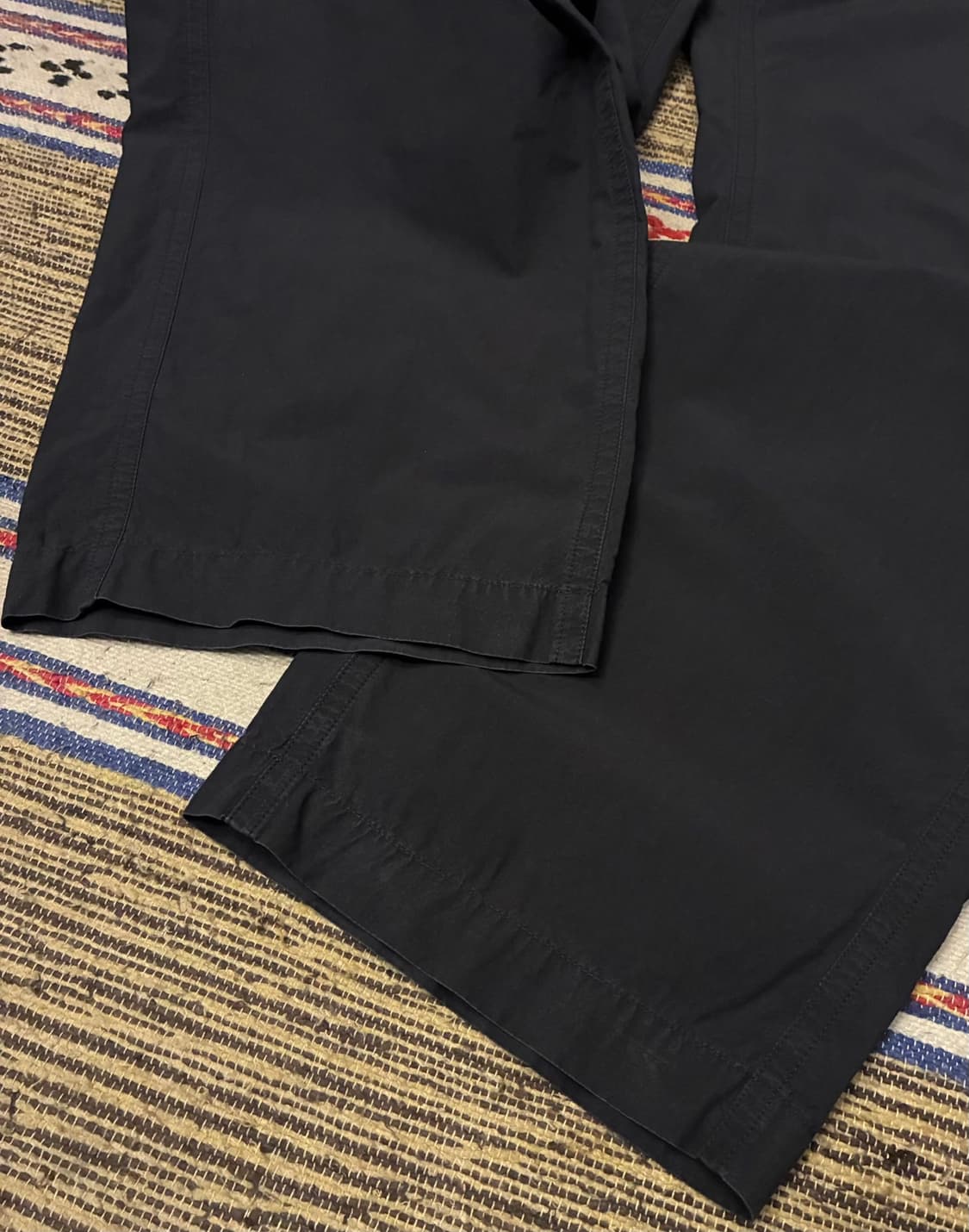 (L/30~34)COS 코스 나일론 코튼 밴딩 루즈 카고팬츠 블랙 상품이미지4