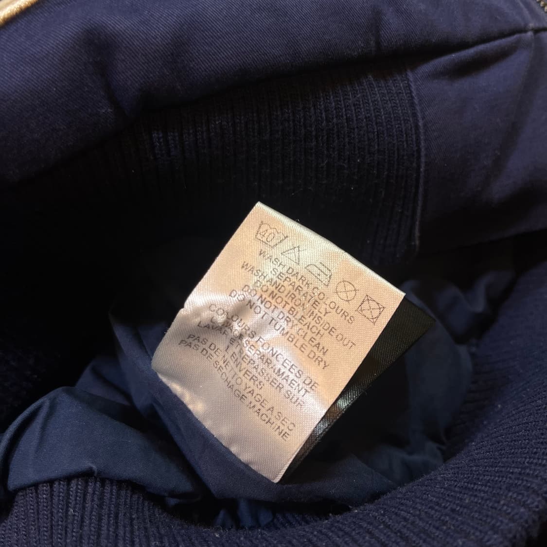 더매드니스 패치 빅로고 코튼 스타디움 자켓 상품이미지5