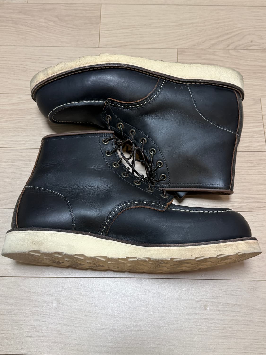 레드윙 목토 8849 블렉프레리 차심가죽 상품이미지5