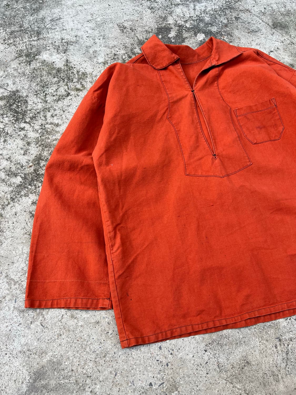 OLD VINTAGE ORANGE FRENCH 프렌치피셔맨스목자켓 상품이미지3