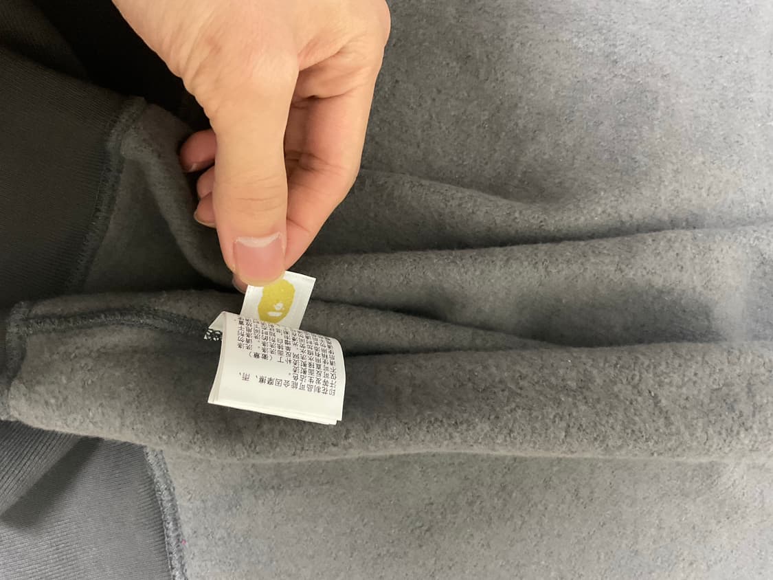 베이프 후드집업 / 흑계 L 상품이미지7