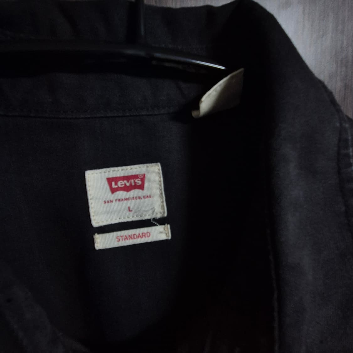 리바이스 바스토우 웨스턴 셔츠 블랙 상품이미지3