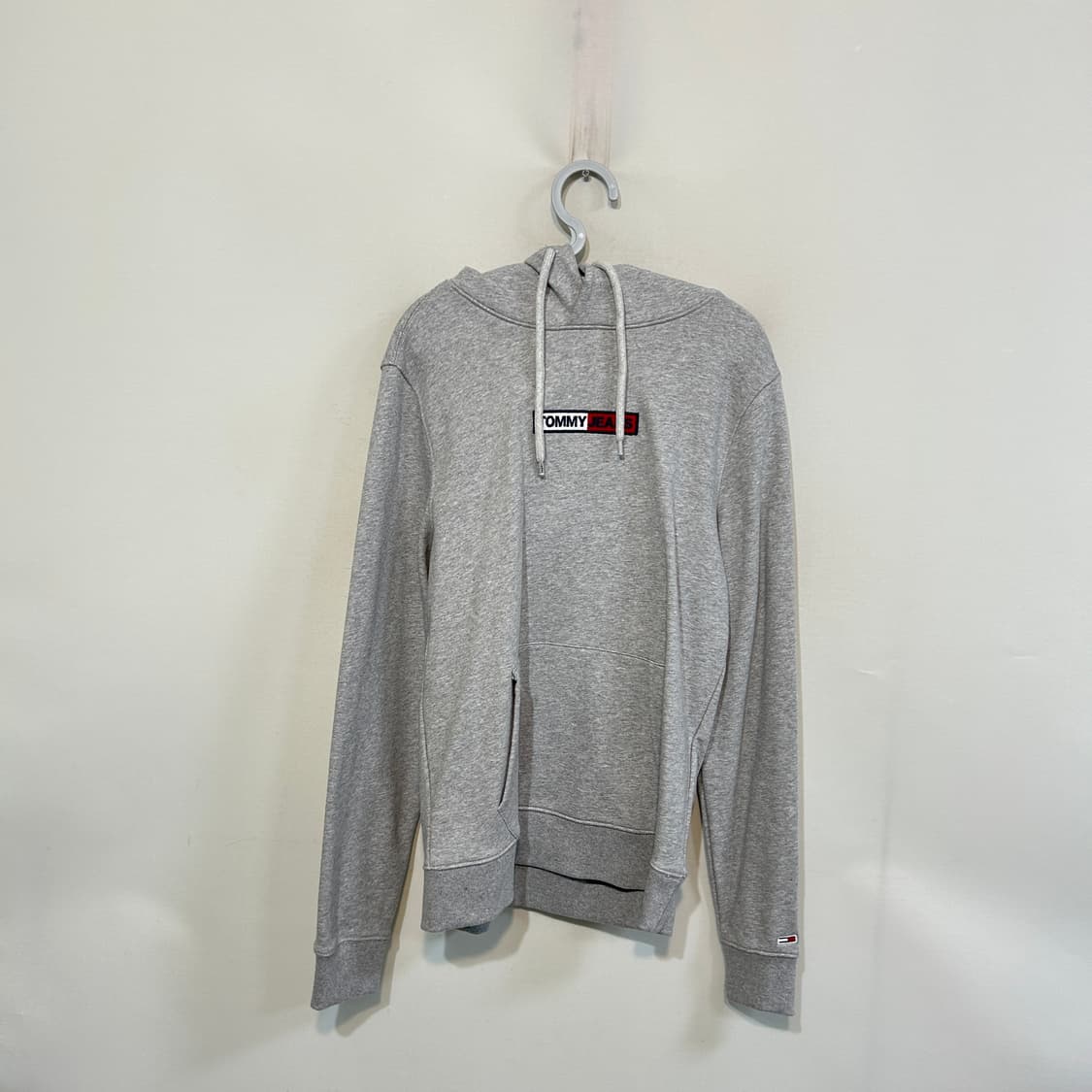 타미 진스 후드 티셔츠 M 상태최상 그레이 상품이미지1
