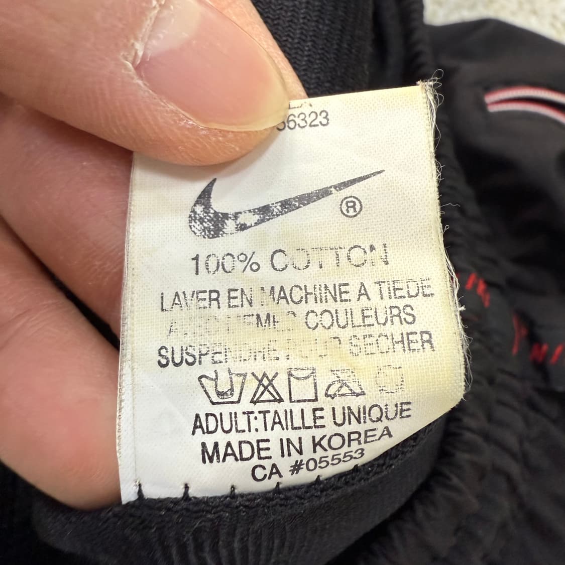 [M] 나이키 올드스쿨 사이드 레드라인 팬츠 0114T1 상품이미지5