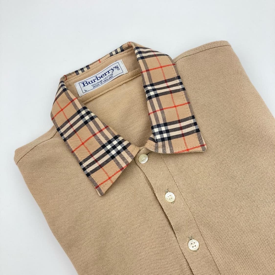 버버리 정품 카라티 상품이미지2