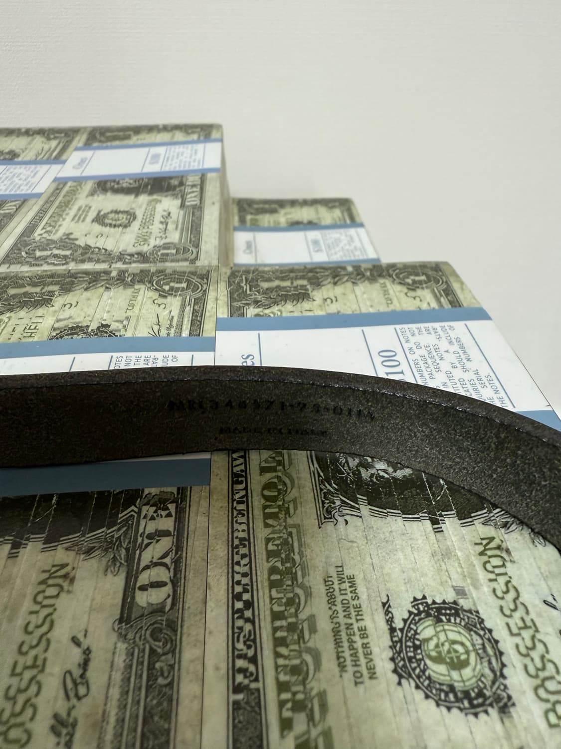 프린팅 웨스턴 레더 밸트 상품이미지3