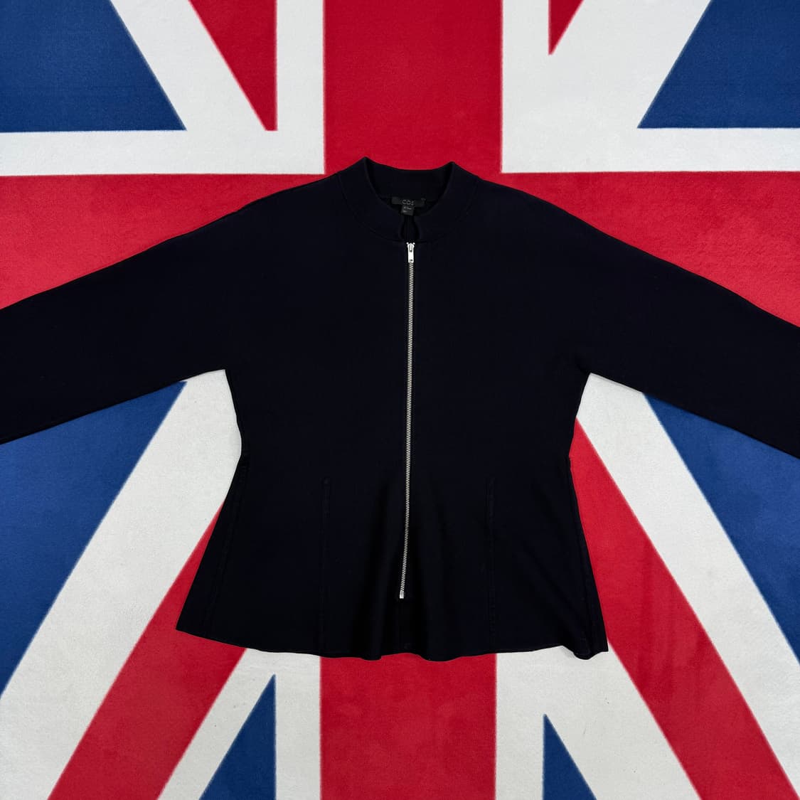 COS 니트 집업 여성 M  상품이미지3