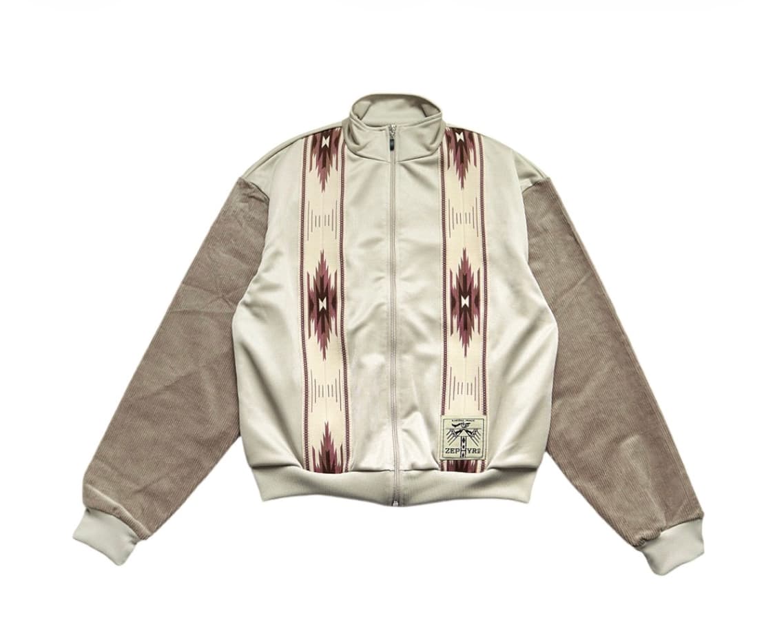 캐피탈 스무스 저지 코치 & 제피르 트랙 자켓 베이지 상품이미지1