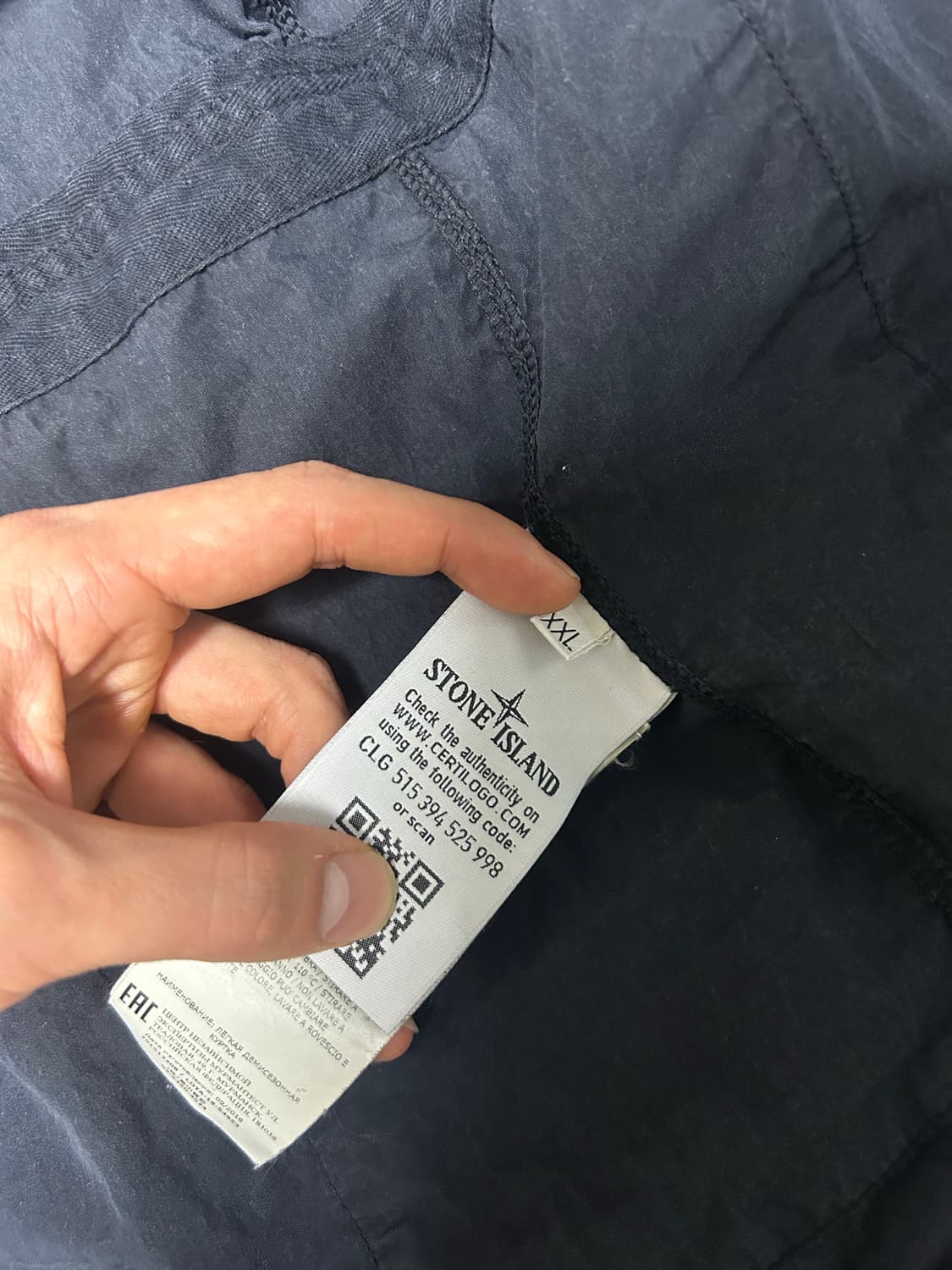 스톤아일랜드 한정판 오버셔츠 블랙 xxl 상품이미지5